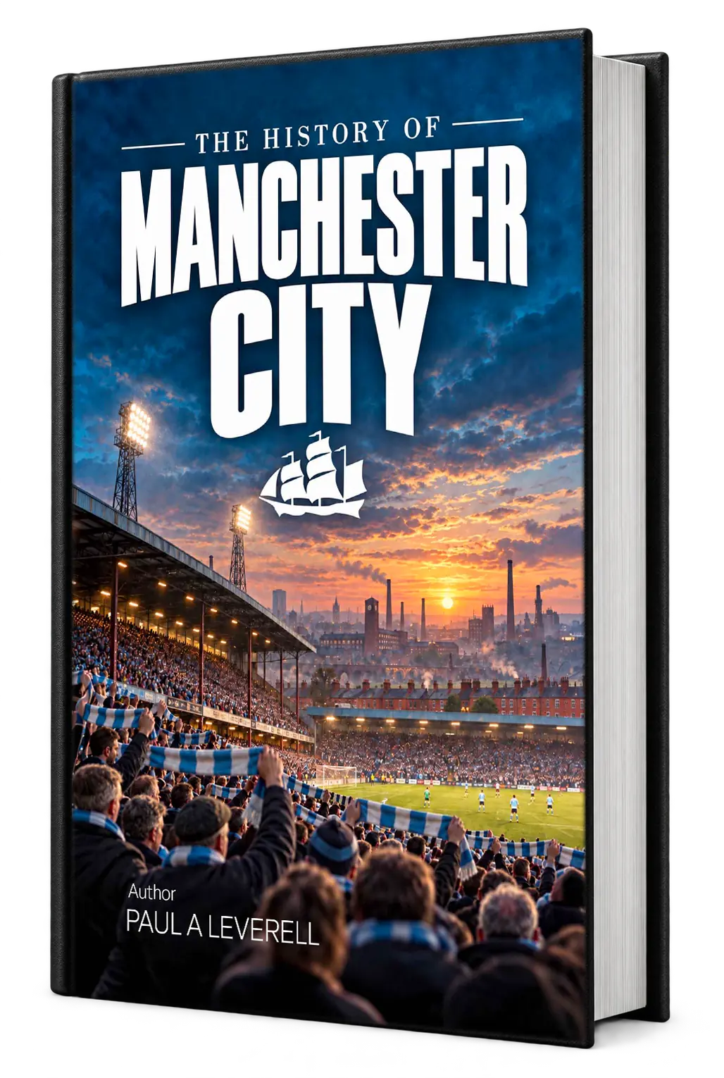 Book cover of The History of Manchester City