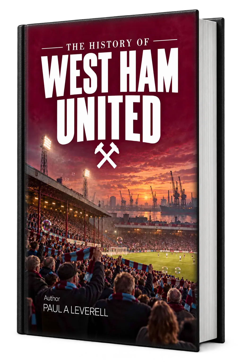 Book cover of The History of West Ham United