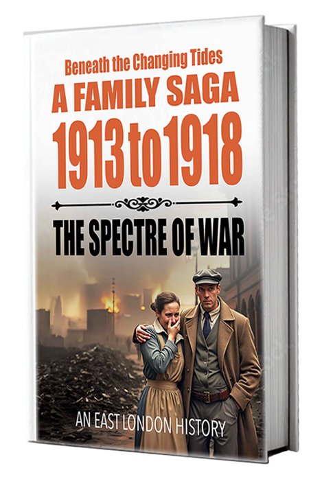 Book 2 cover — Beneath the Changing Tides: The Spectre of War 1913–1918
