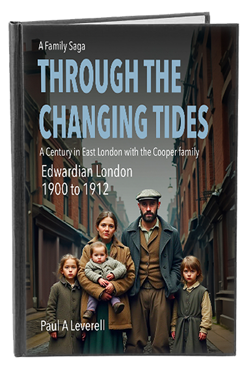 Book 1 cover — Through the Changing Tides: Edwardian London 1900–1912