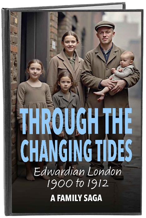 Book 1 cover — Through the Changing Tides: Edwardian London 1900–1912