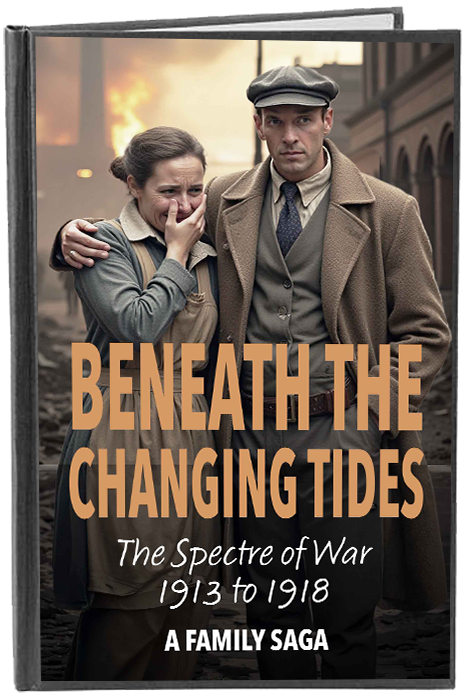Book 2 cover — Beneath the Changing Tides: The Spectre of War 1913–1918