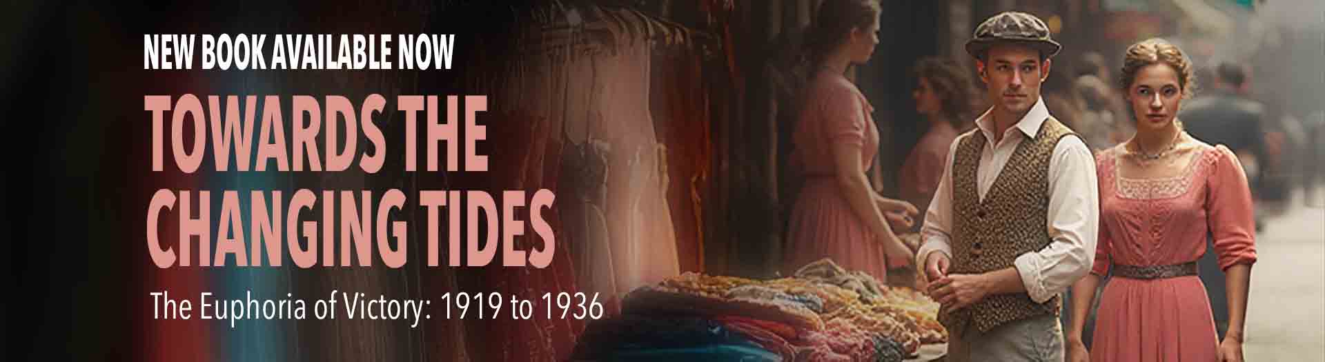 Bookshelves and London skyline