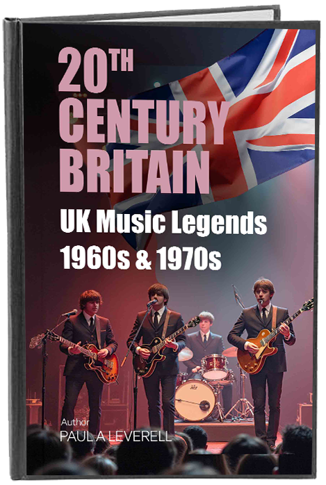 Book 3 cover — UK Music Legends Volume 1